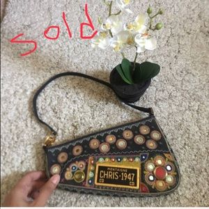 *Sold* “Christian Dior” denim limited purse